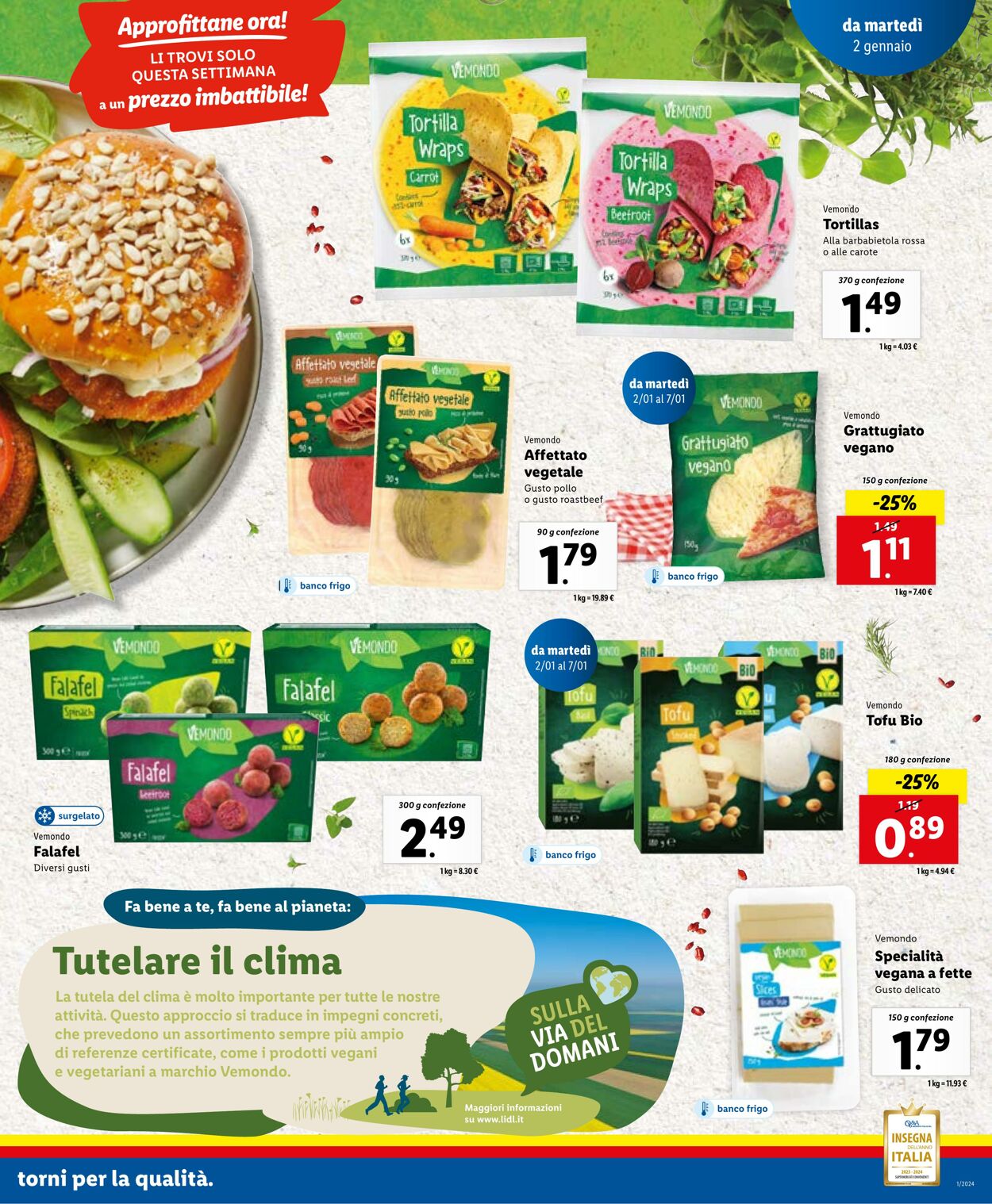 Volantino Lidl 02.01.2023 - 07.01.2023