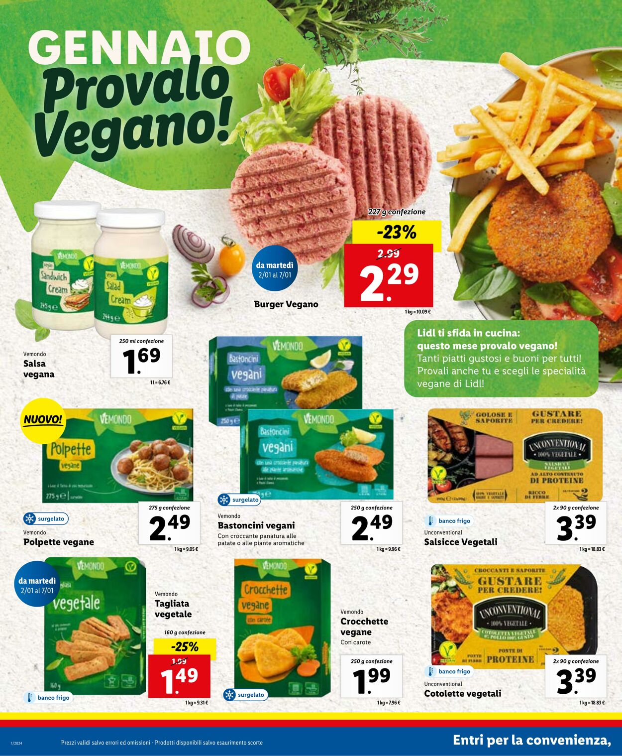 Volantino Lidl 02.01.2023 - 07.01.2023