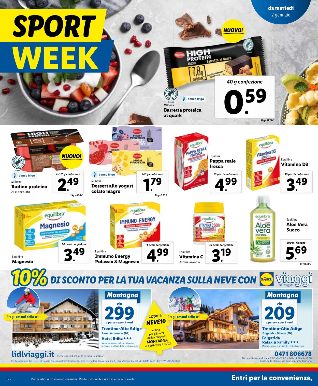 Volantino Lidl 02.01.2023 - 07.01.2023