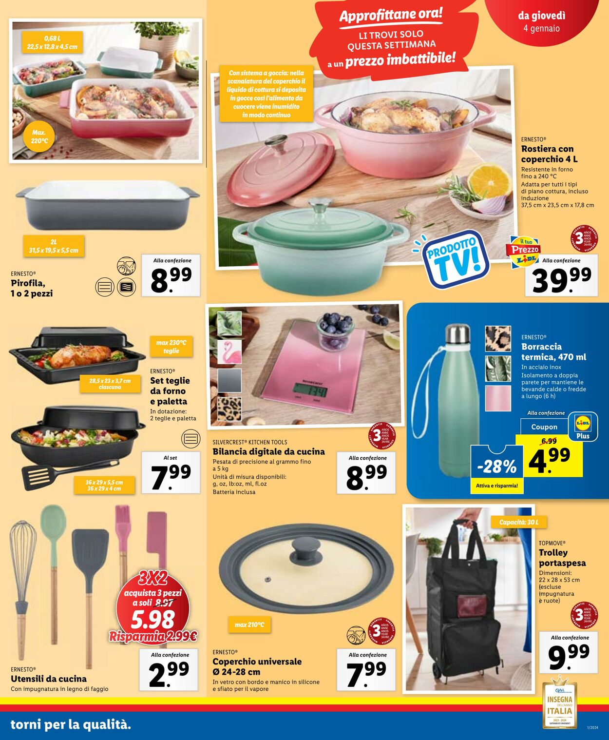 Volantino Lidl 02.01.2023 - 07.01.2023