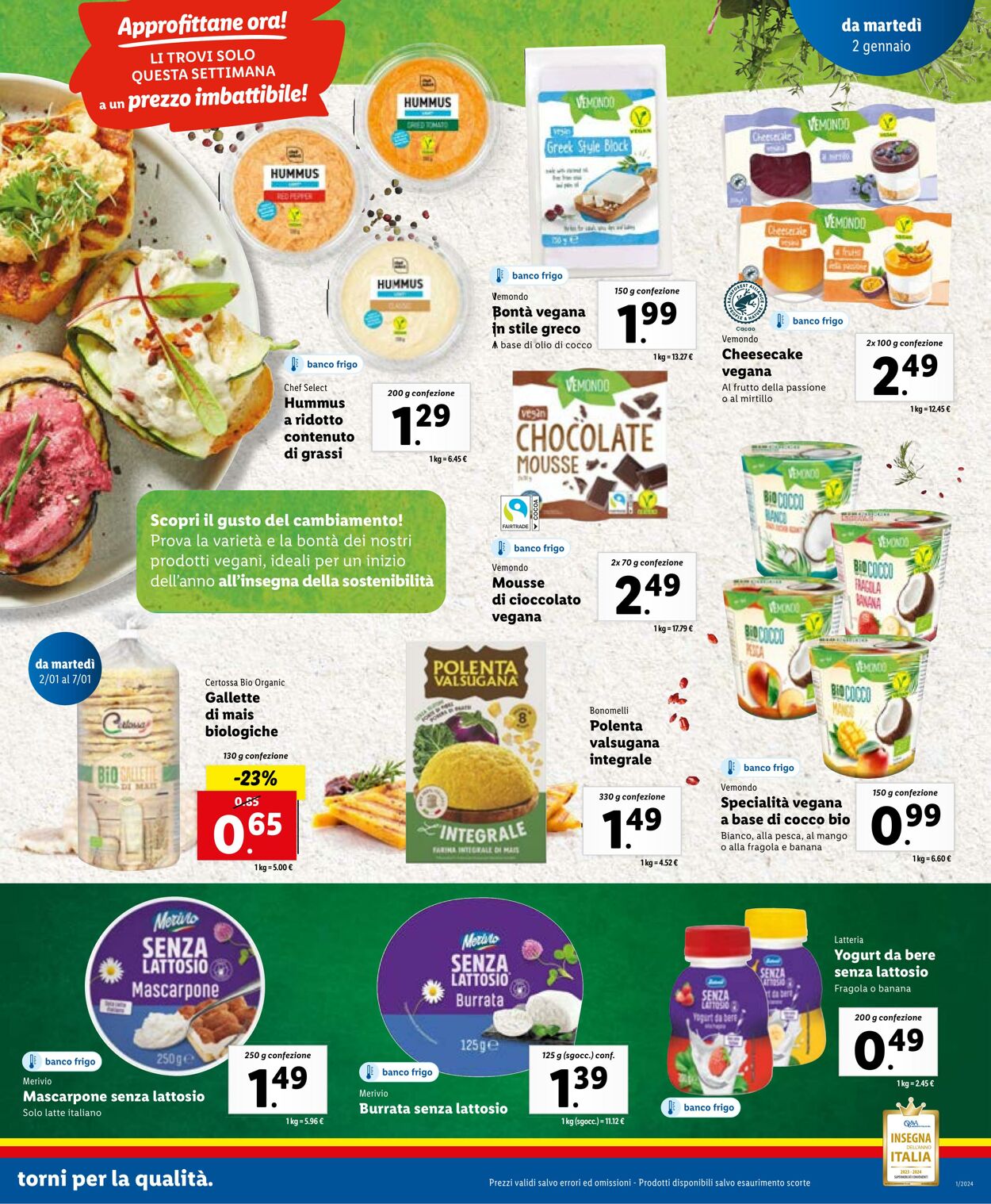 Volantino Lidl 02.01.2023 - 07.01.2023