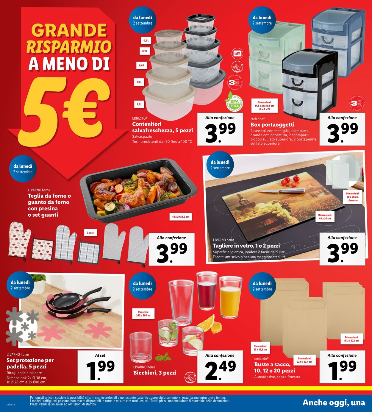 Volantino Lidl 02.08.2024 - 08.08.2024