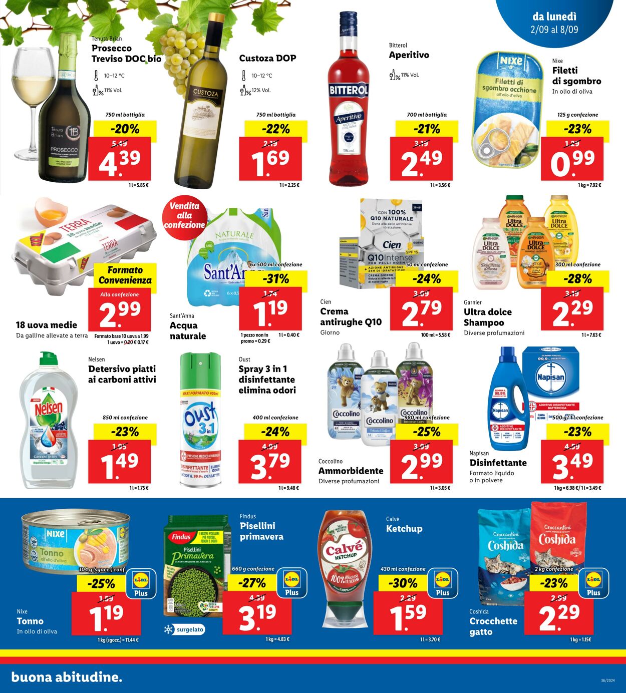 Volantino Lidl 02.08.2024 - 08.08.2024