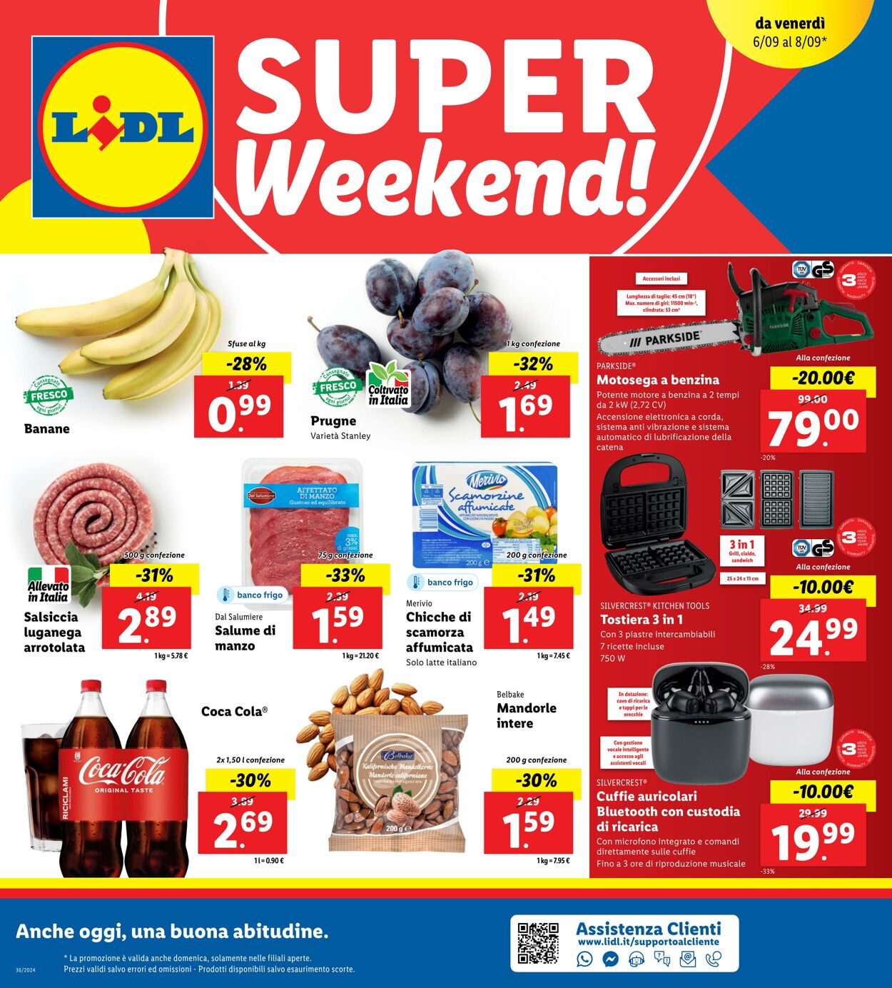 Volantino Lidl 02.08.2024 - 08.08.2024