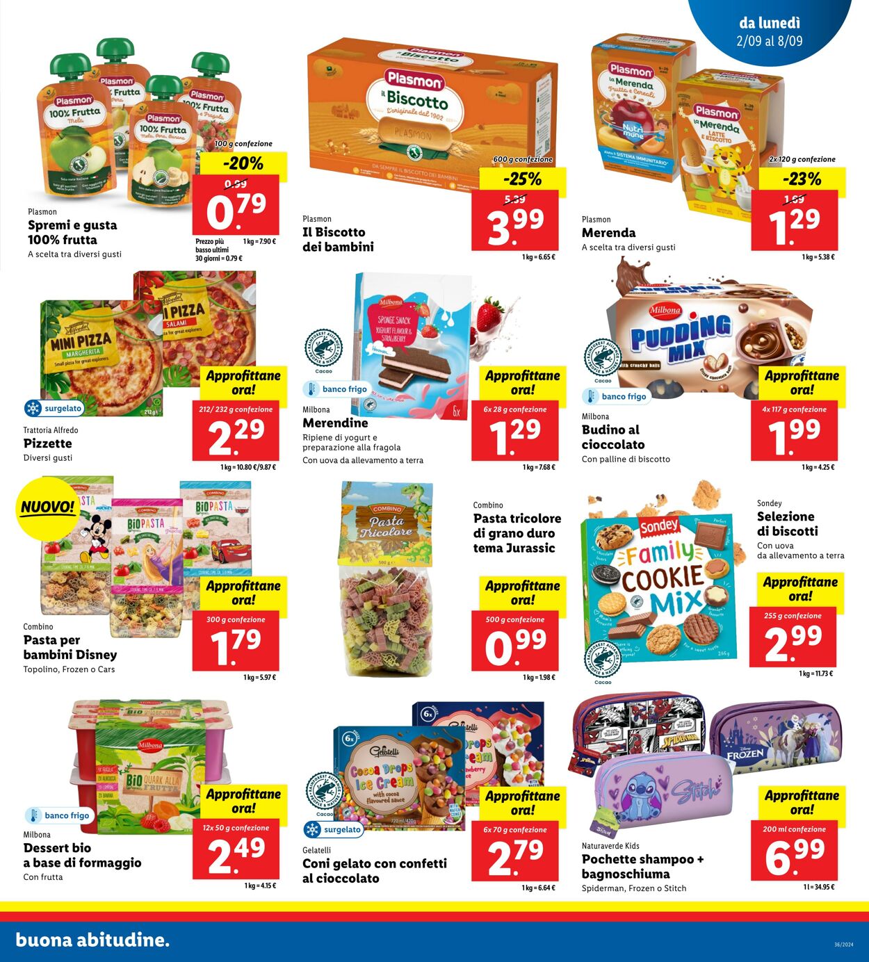 Volantino Lidl 02.08.2024 - 08.08.2024