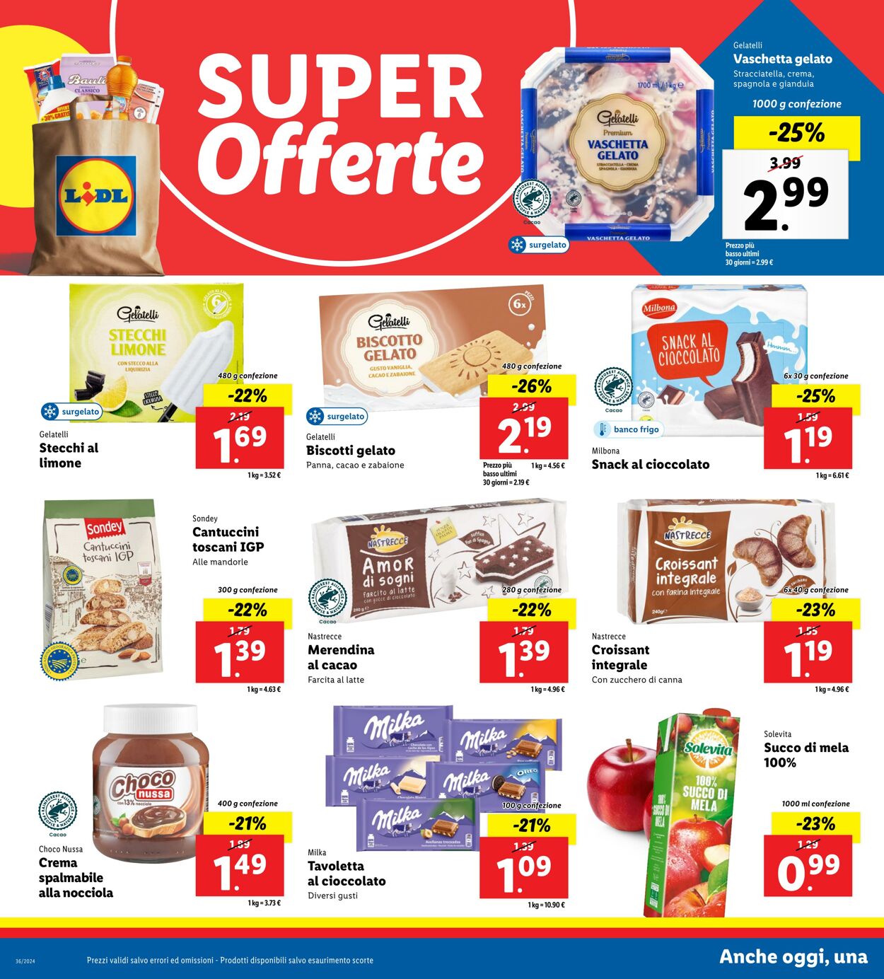 Volantino Lidl 02.08.2024 - 08.08.2024