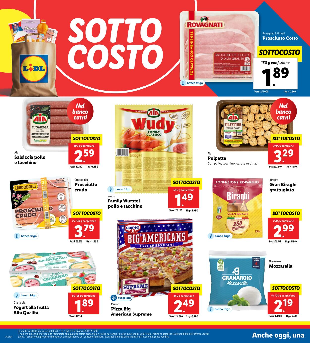 Volantino Lidl 02.08.2024 - 08.08.2024