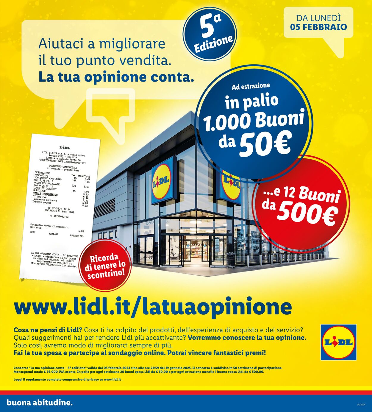 Volantino Lidl 02.08.2024 - 08.08.2024