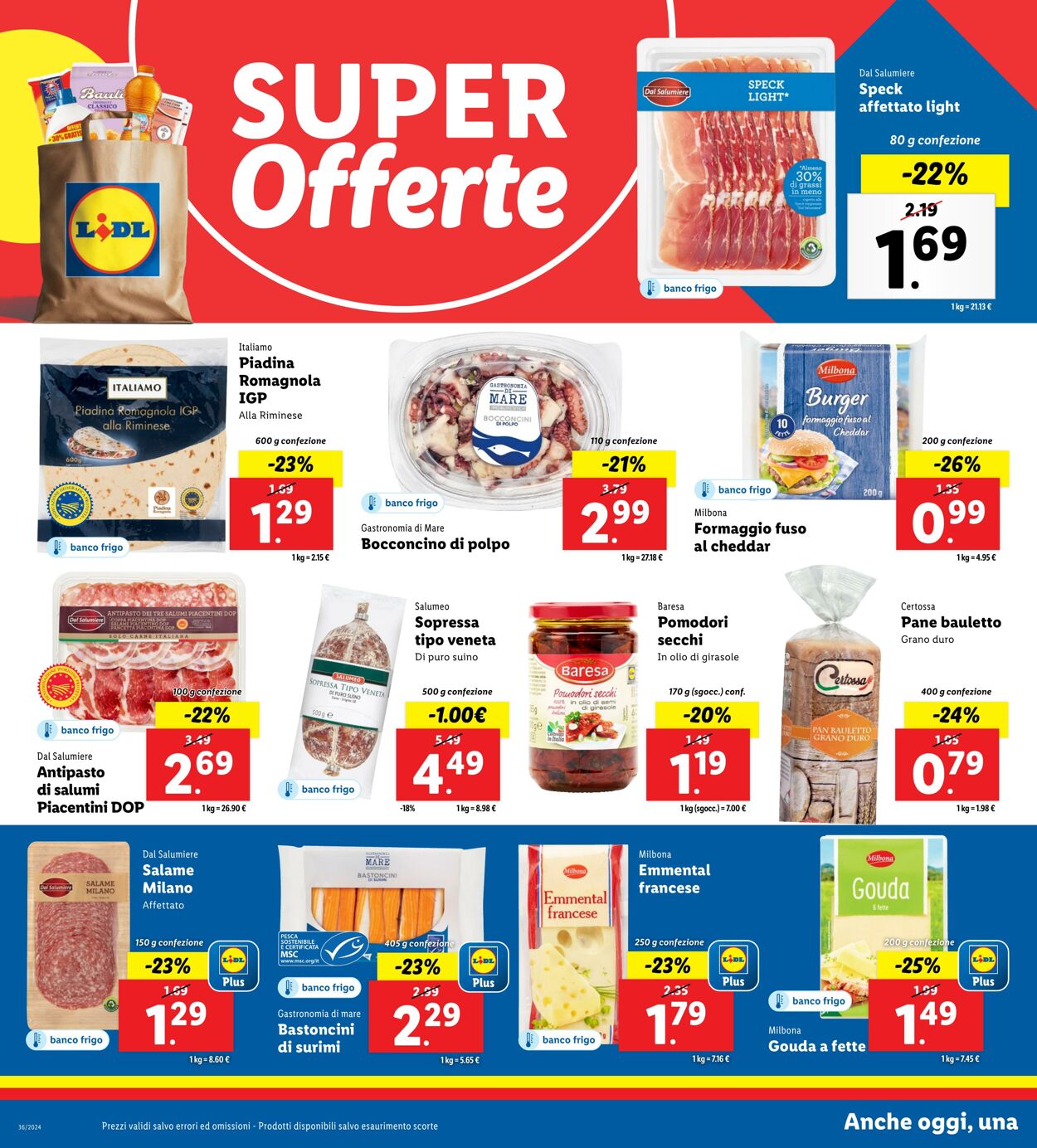 Volantino Lidl 02.08.2024 - 08.08.2024