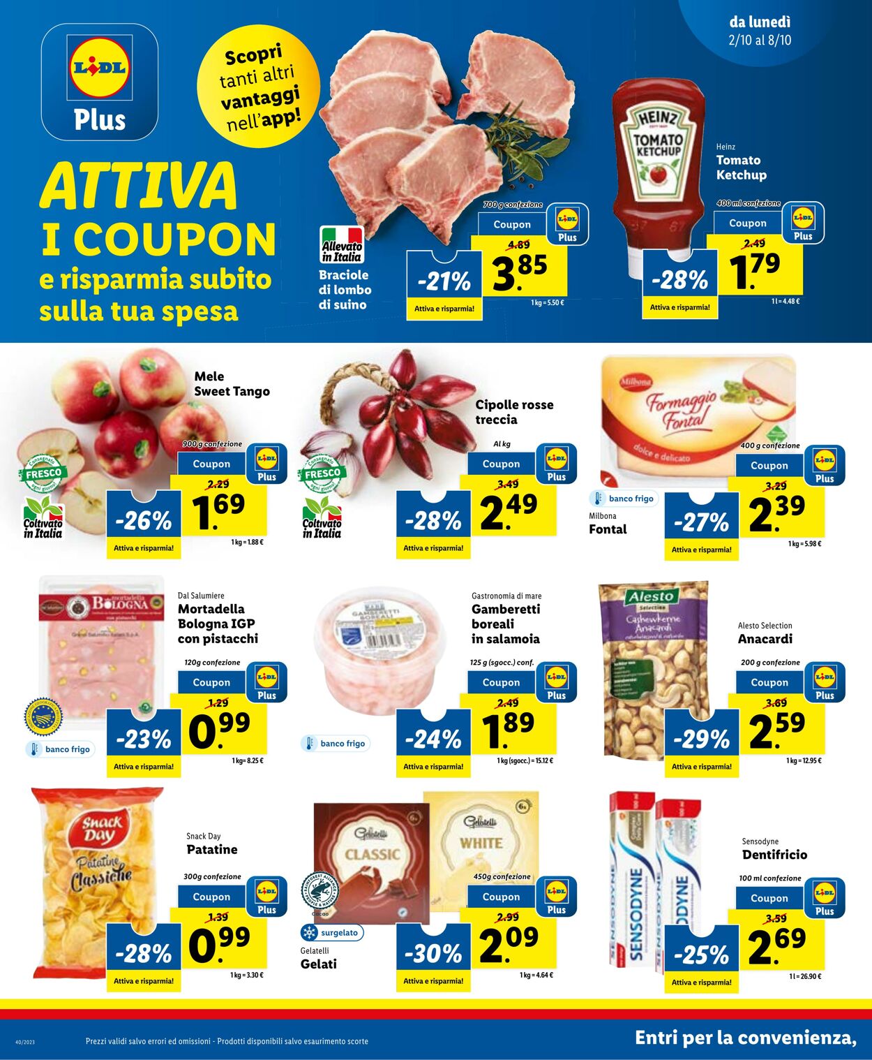 Volantino Lidl 02.10.2023 - 08.10.2023