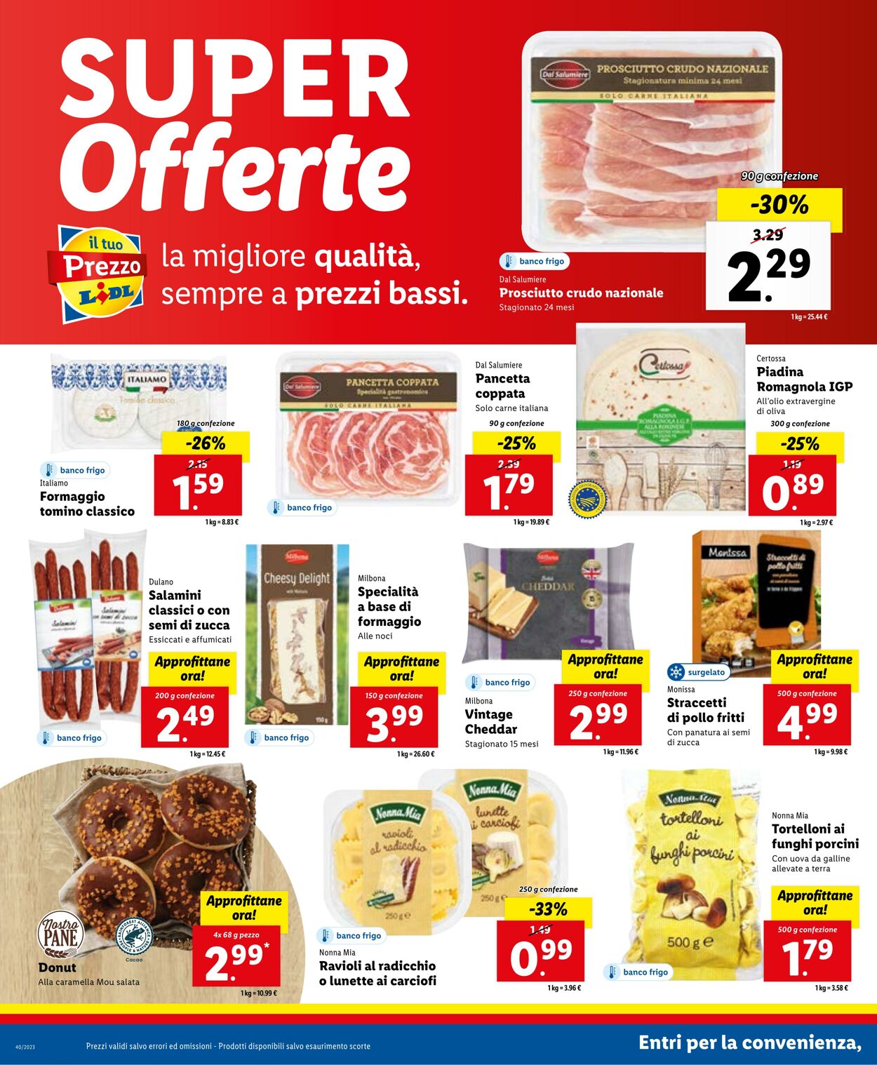 Volantino Lidl 02.10.2023 - 08.10.2023