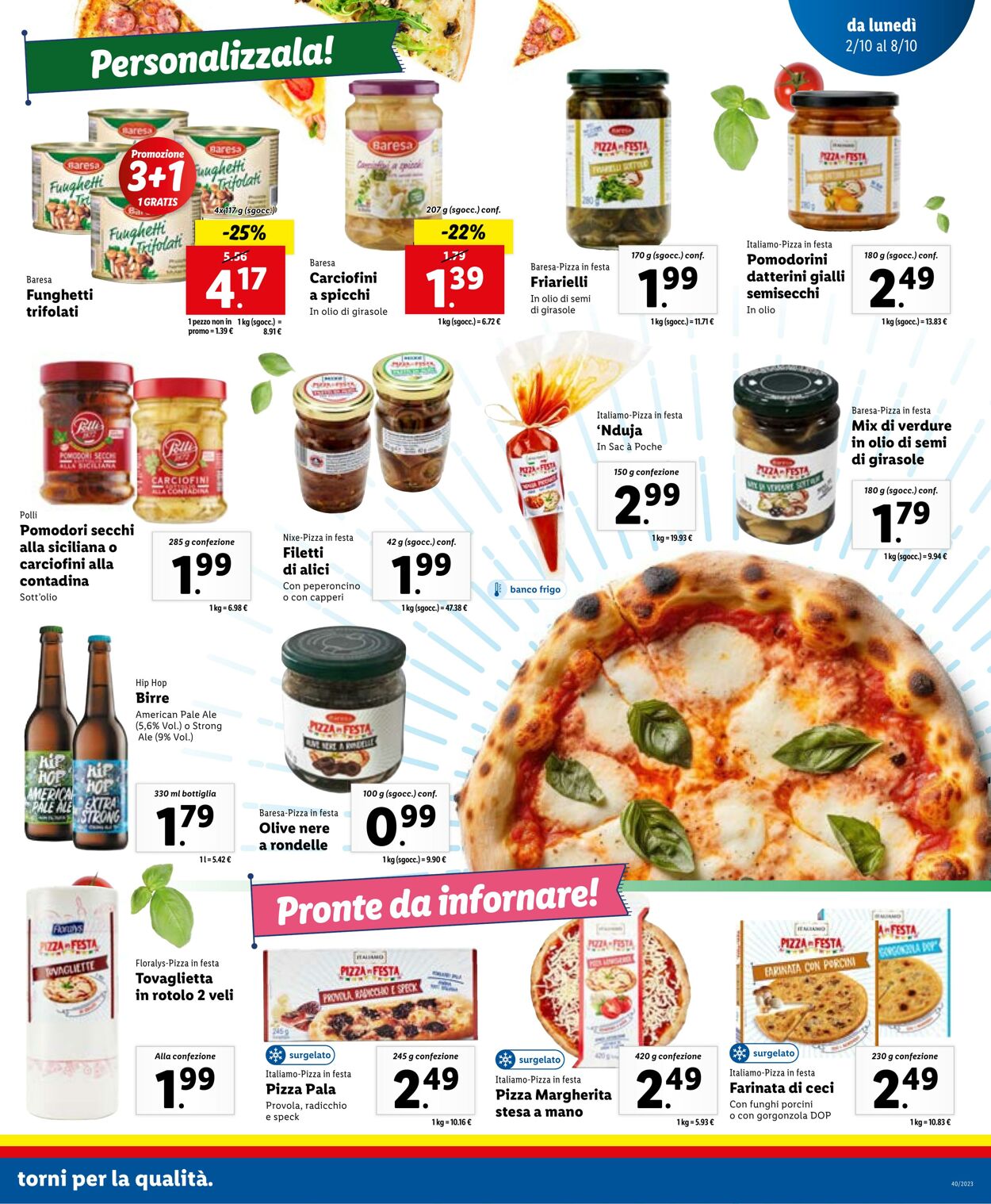 Volantino Lidl 02.10.2023 - 08.10.2023