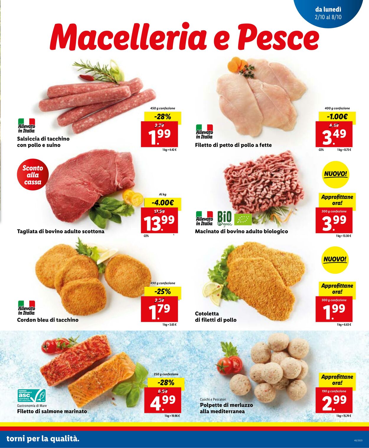 Volantino Lidl 02.10.2023 - 08.10.2023