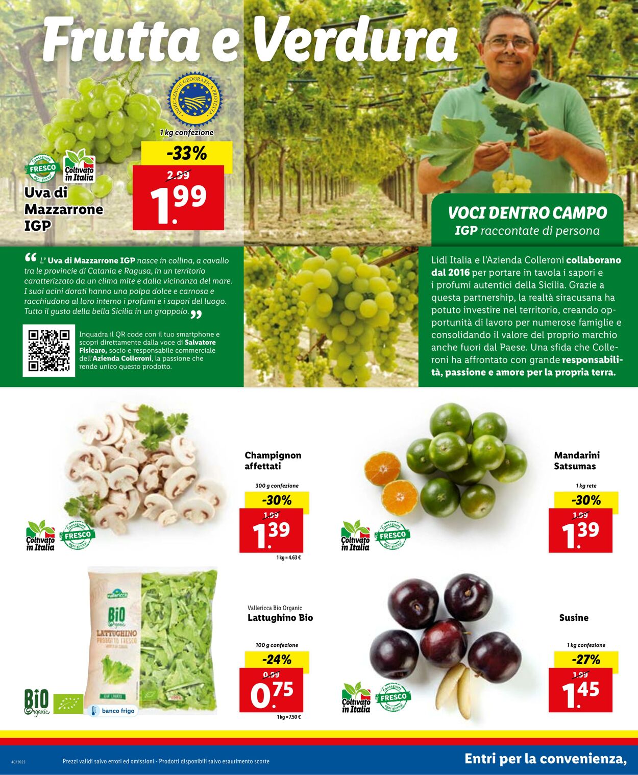 Volantino Lidl 02.10.2023 - 08.10.2023