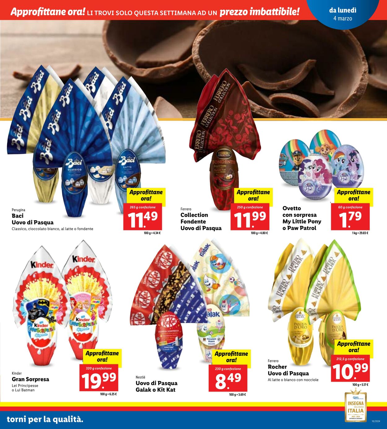 Volantino Lidl 04.03.2024 - 10.03.2024