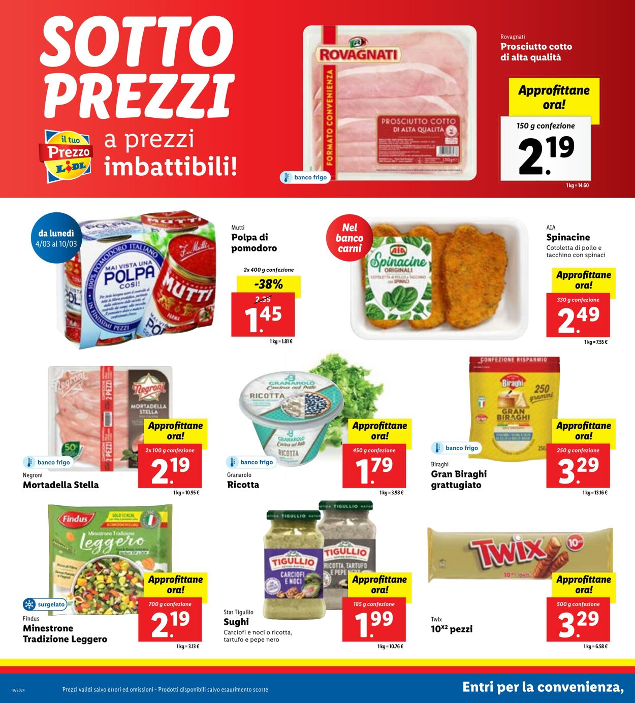 Volantino Lidl 04.03.2024 - 10.03.2024