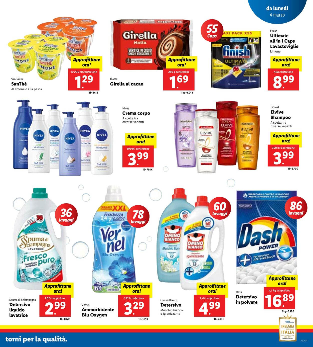 Volantino Lidl 04.03.2024 - 10.03.2024