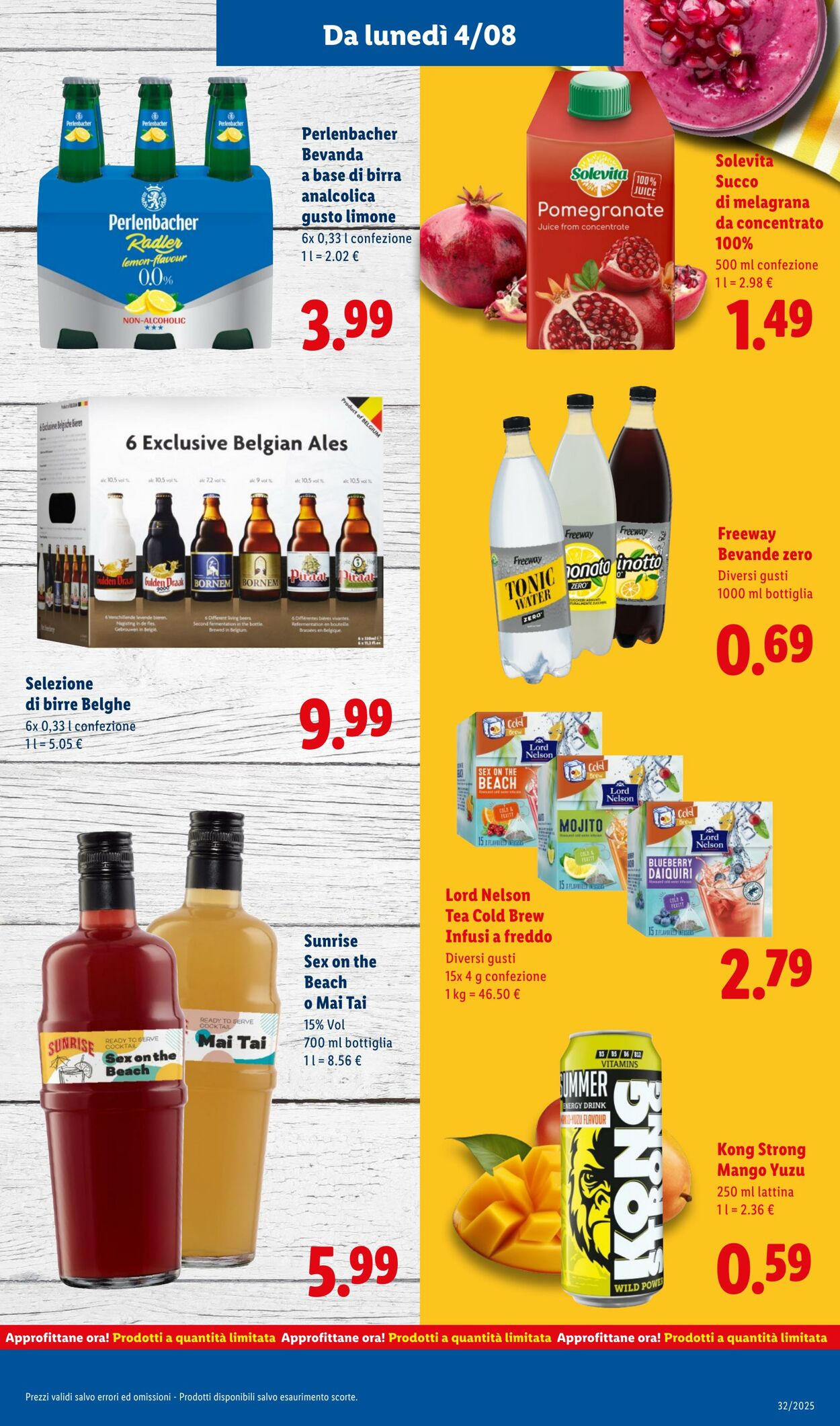 Volantino Lidl 04.08.2025 - 10.08.2025