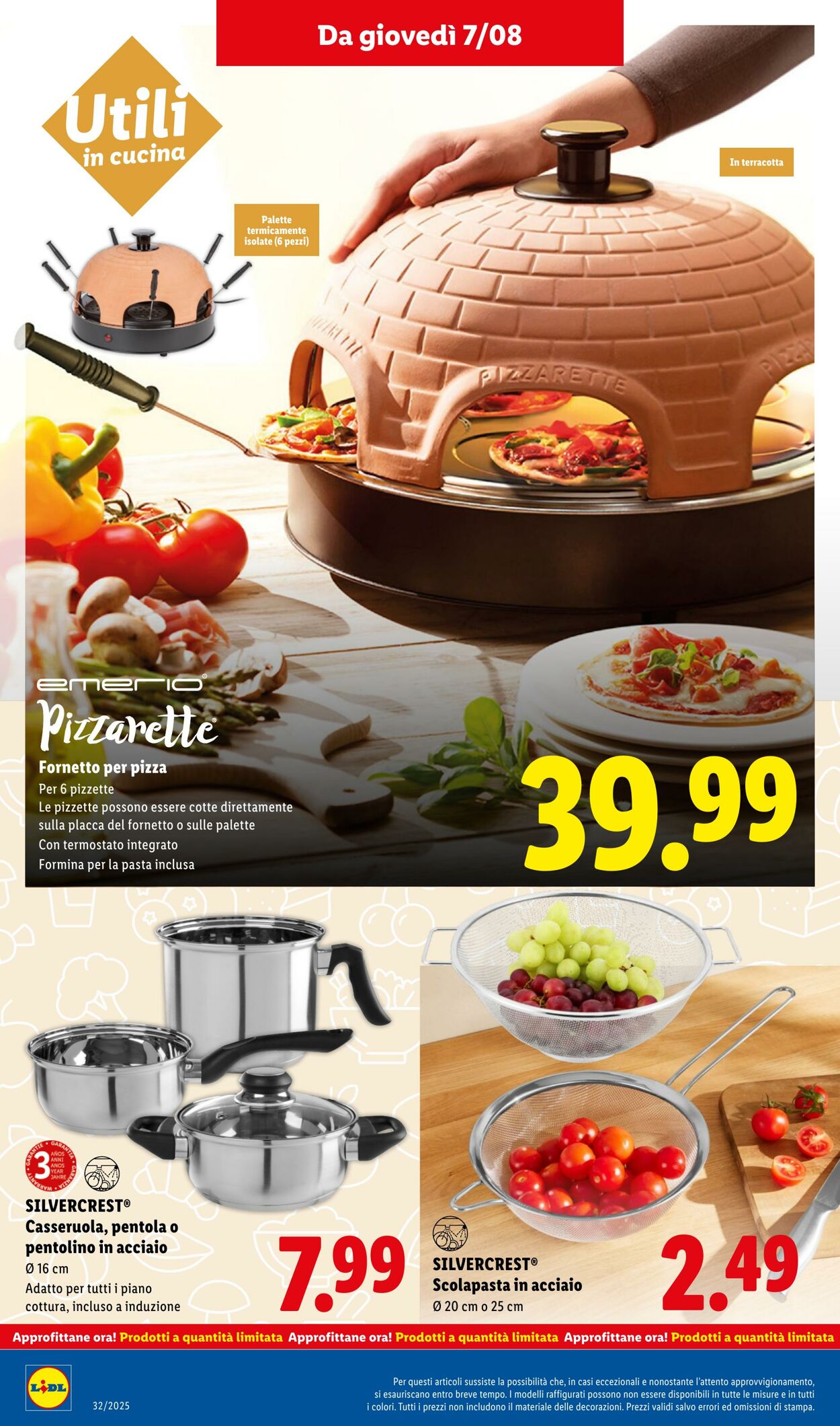 Volantino Lidl 04.08.2025 - 10.08.2025