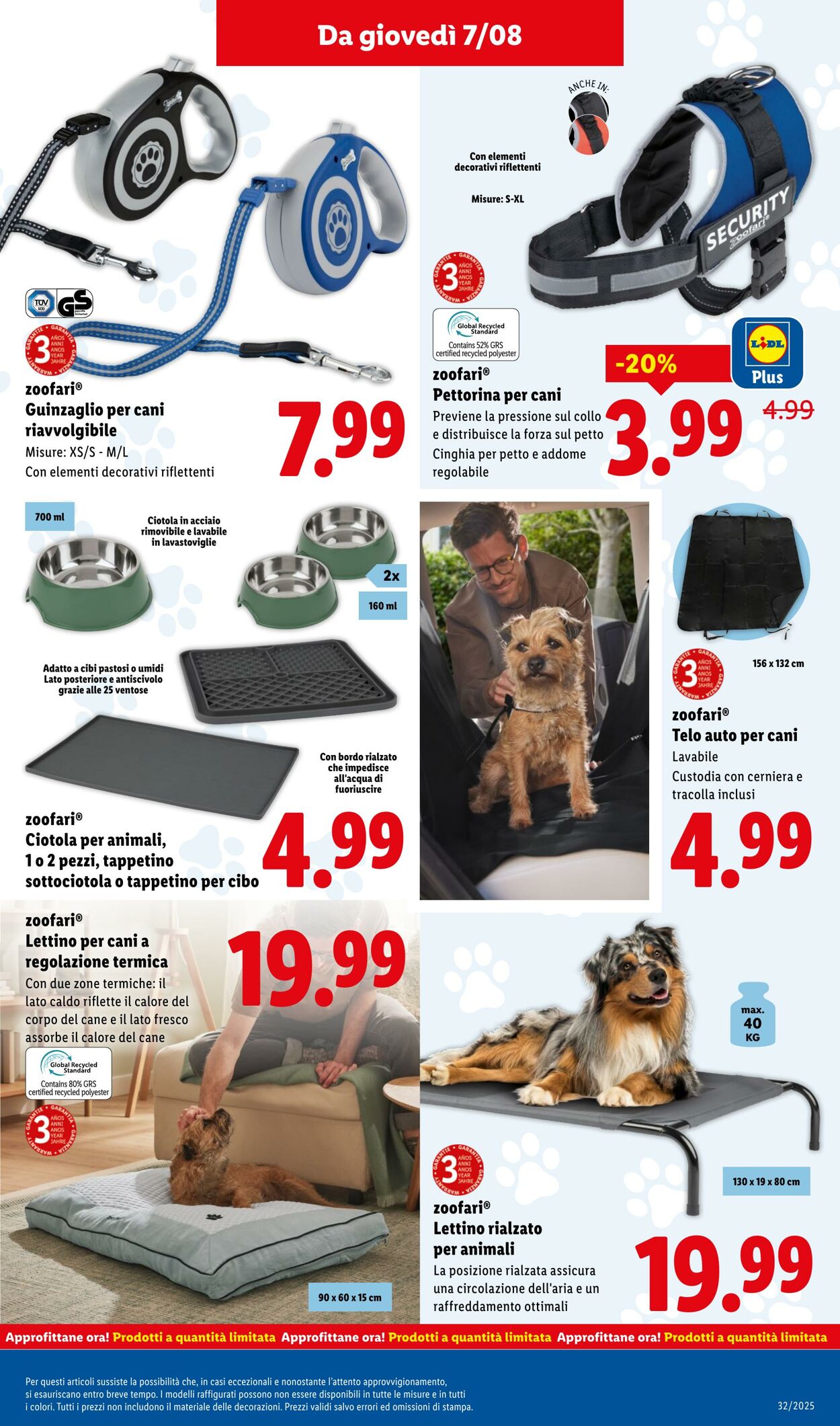 Volantino Lidl 04.08.2025 - 10.08.2025