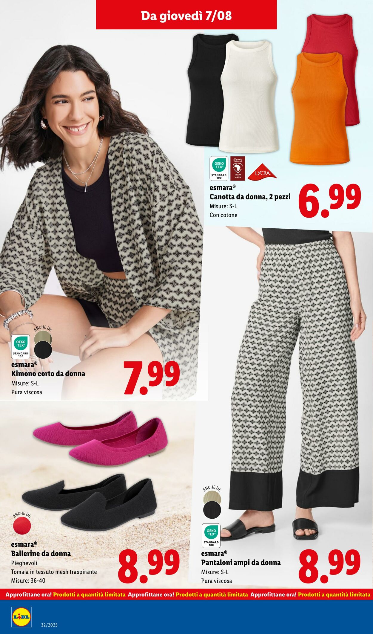 Volantino Lidl 04.08.2025 - 10.08.2025