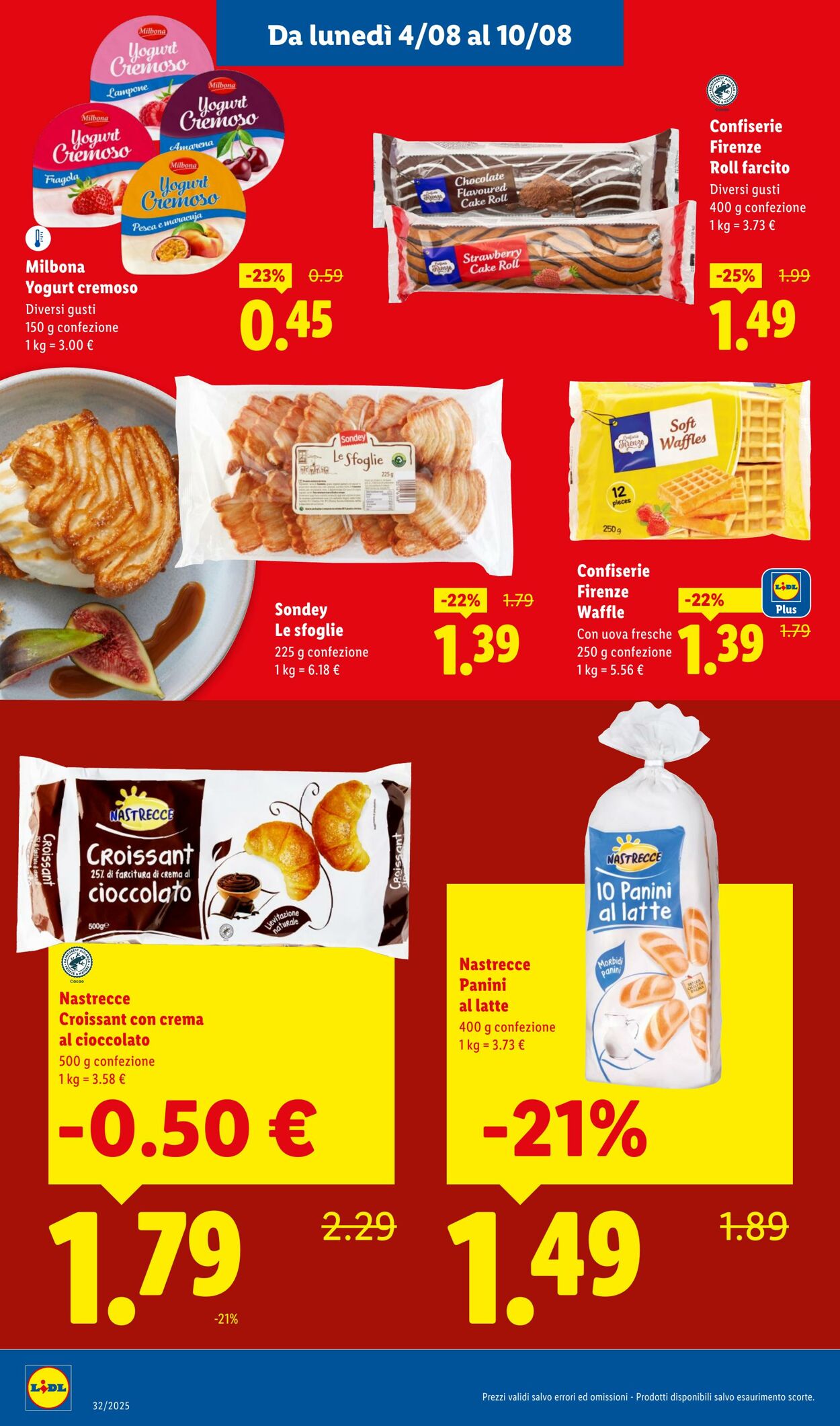 Volantino Lidl 04.08.2025 - 10.08.2025