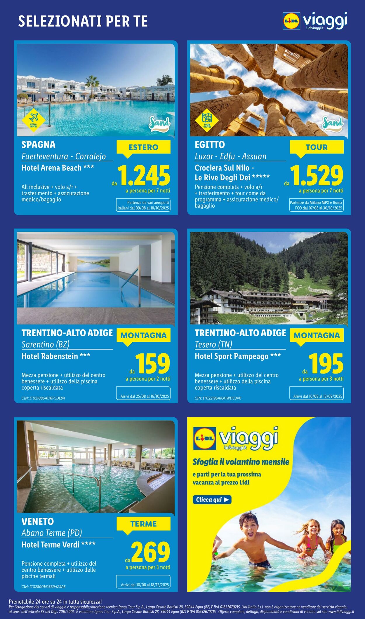 Volantino Lidl 04.08.2025 - 10.08.2025