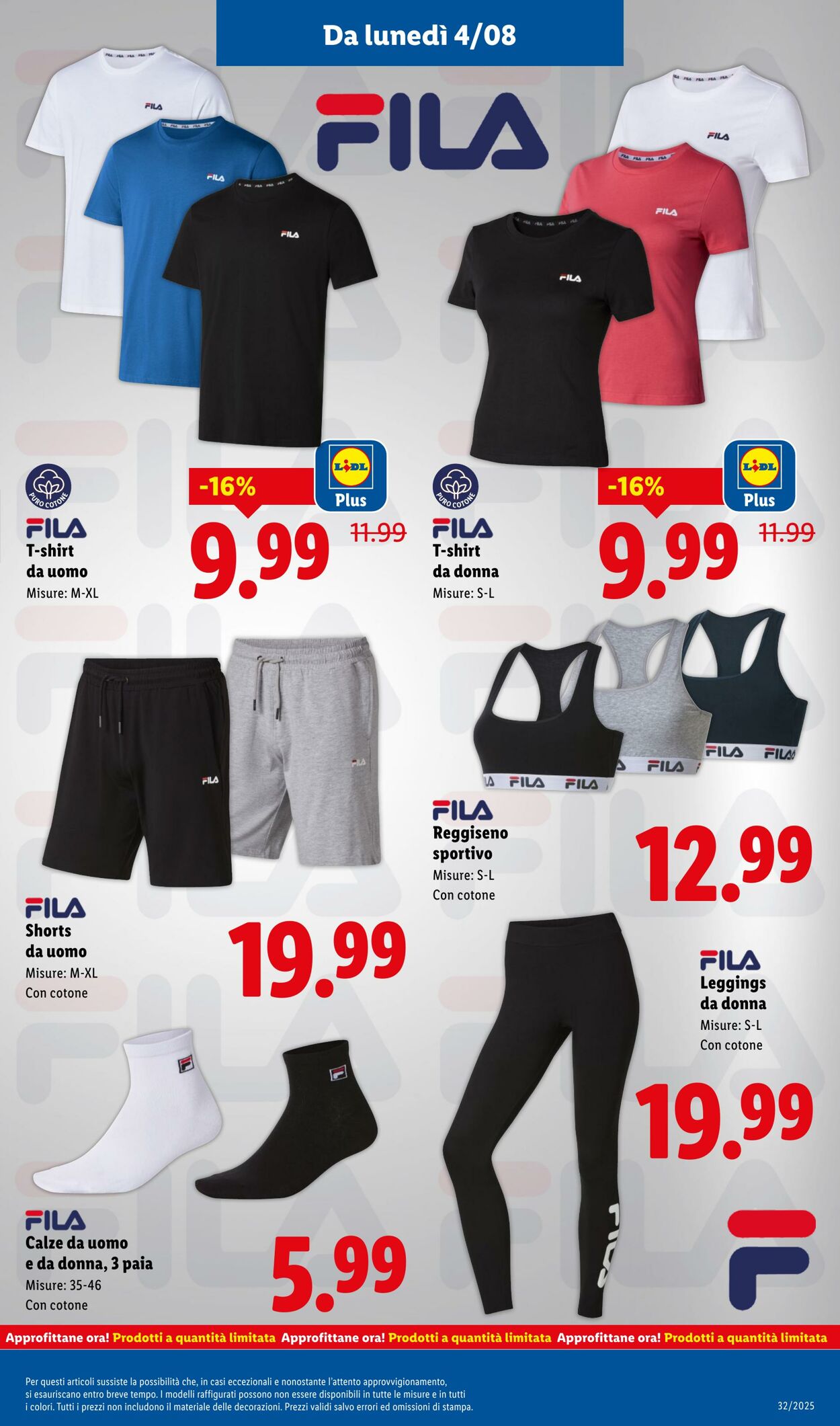 Volantino Lidl 04.08.2025 - 10.08.2025