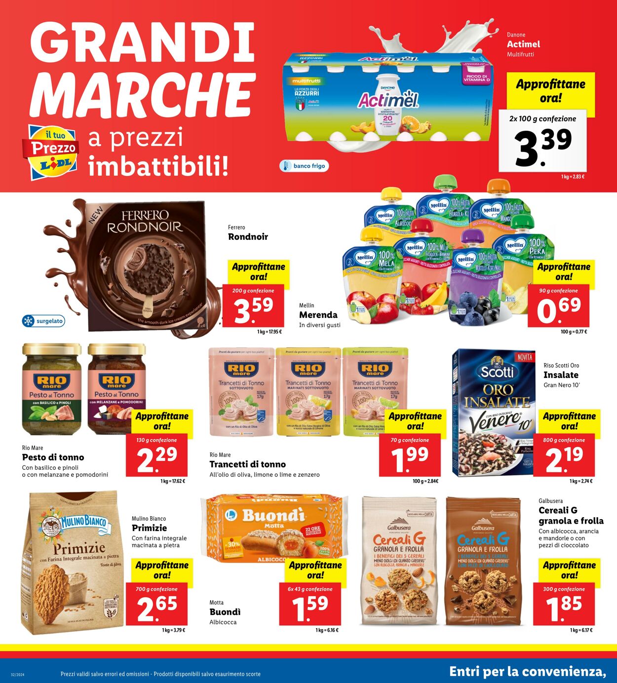 Volantino Lidl 05.08.2024 - 11.08.2024