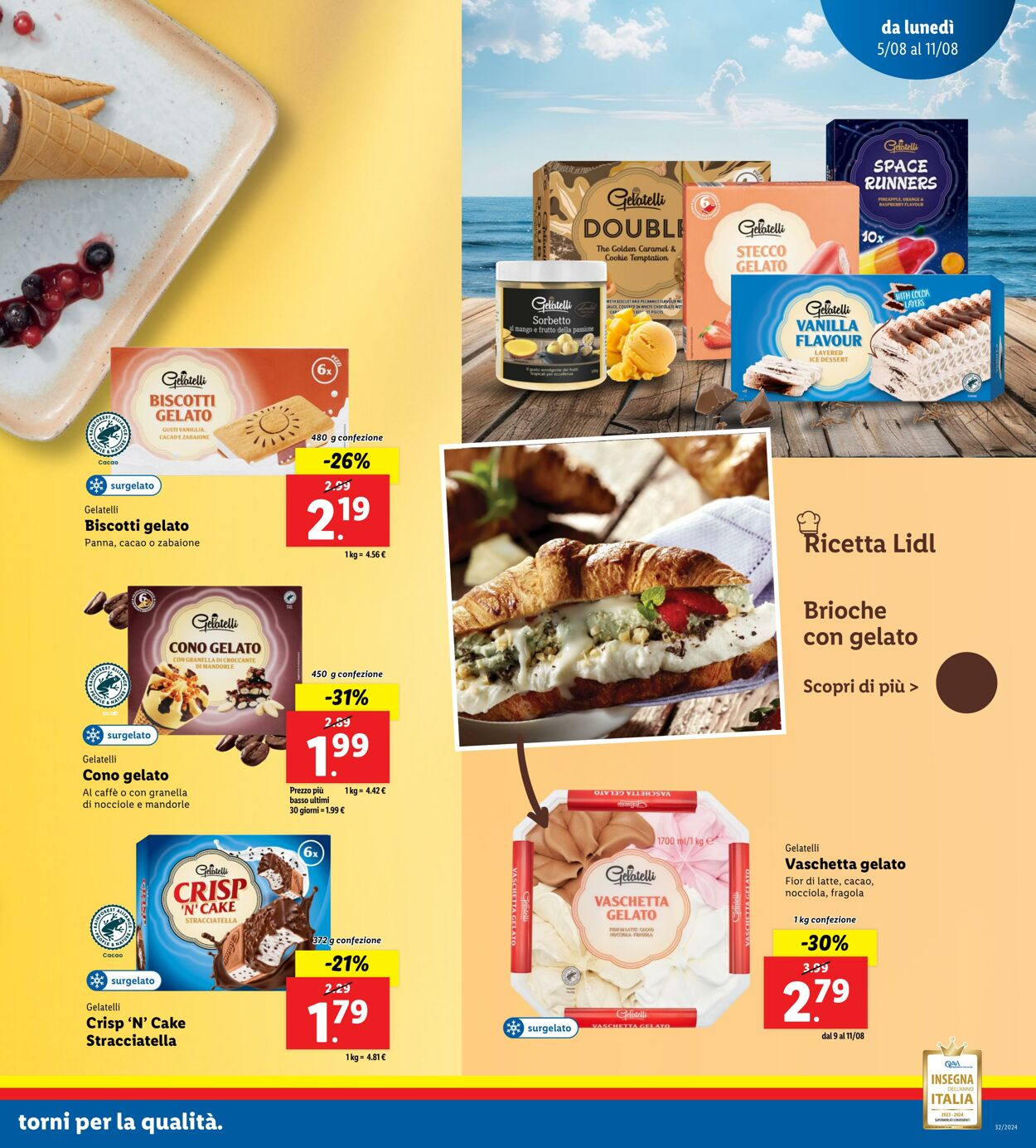 Volantino Lidl 05.08.2024 - 11.08.2024