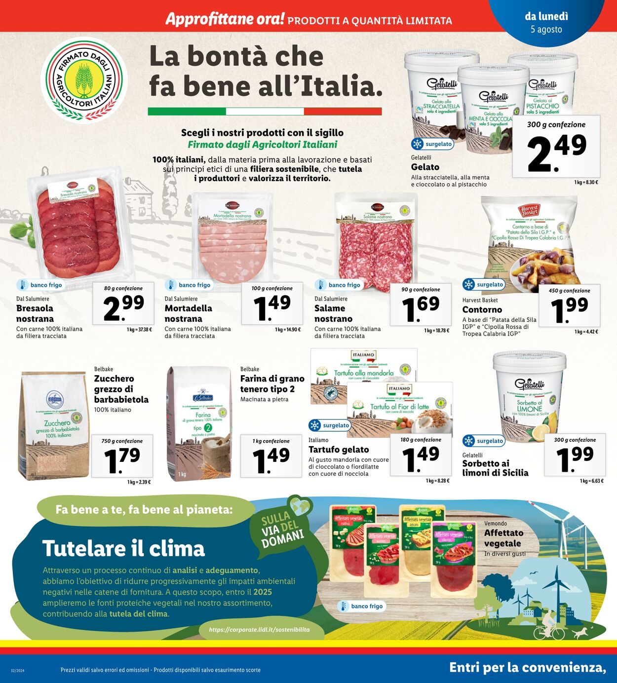 Volantino Lidl 05.08.2024 - 11.08.2024