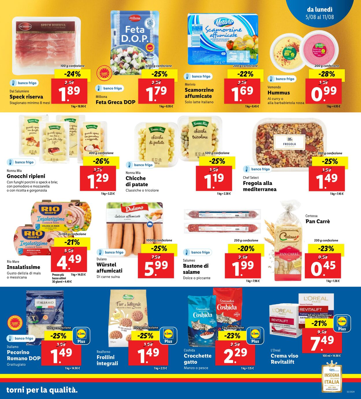 Volantino Lidl 05.08.2024 - 11.08.2024