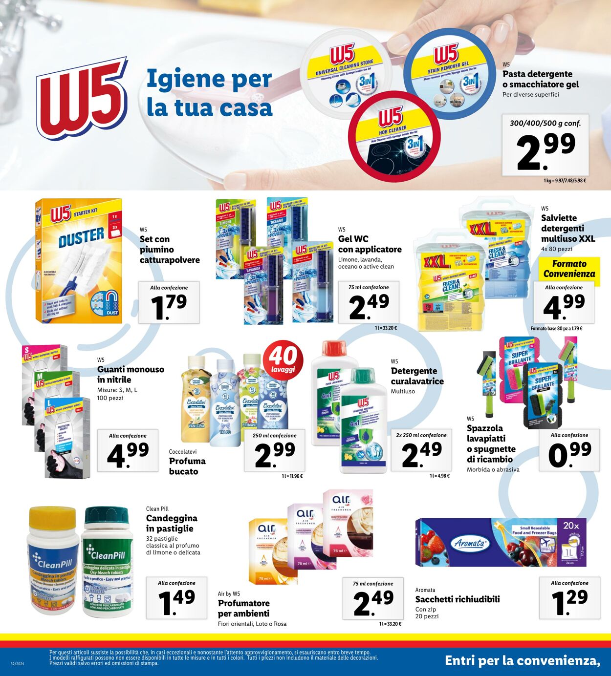 Volantino Lidl 05.08.2024 - 11.08.2024