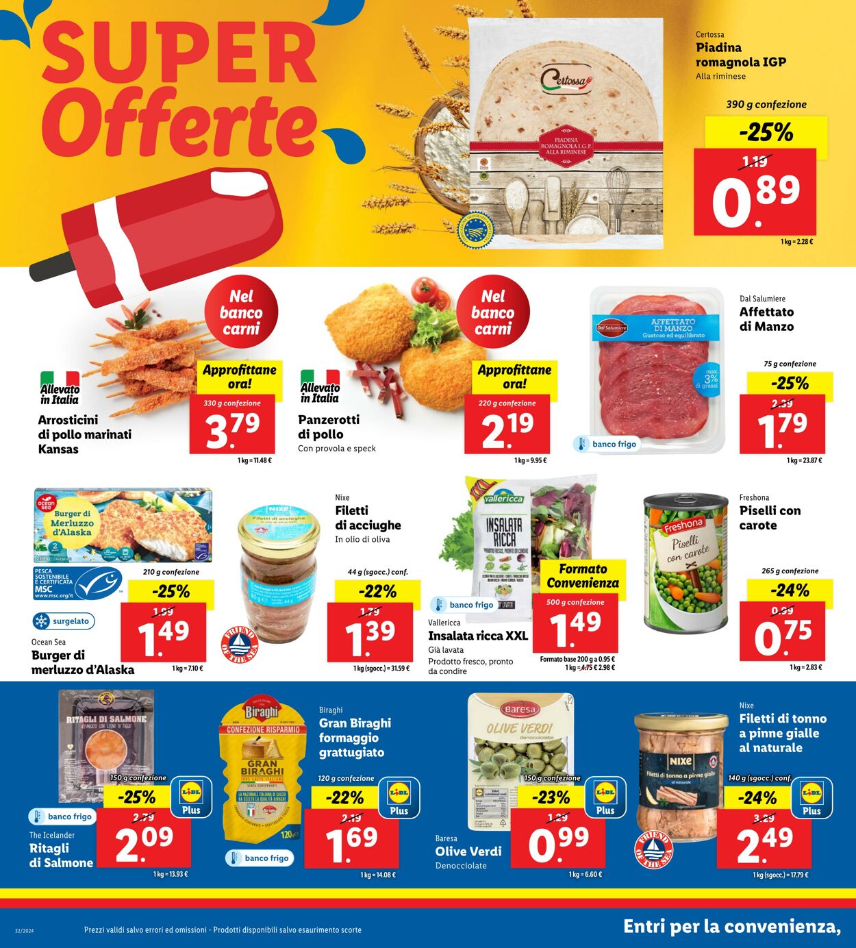 Volantino Lidl 05.08.2024 - 11.08.2024