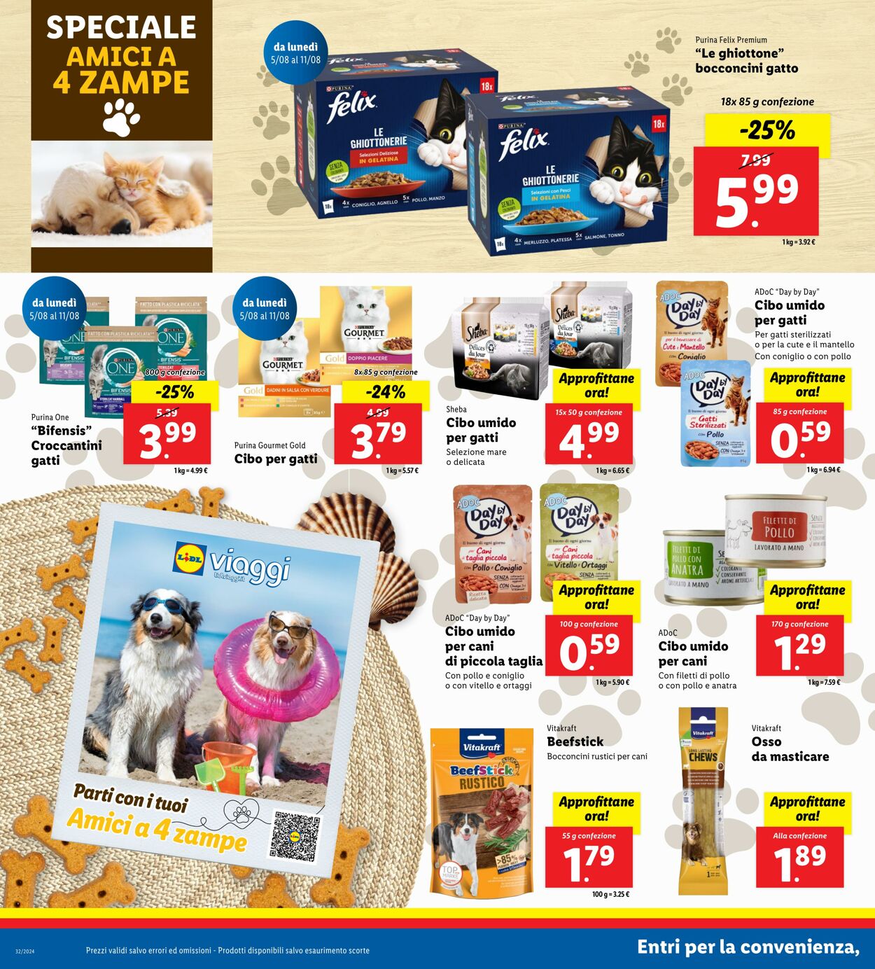 Volantino Lidl 05.08.2024 - 11.08.2024