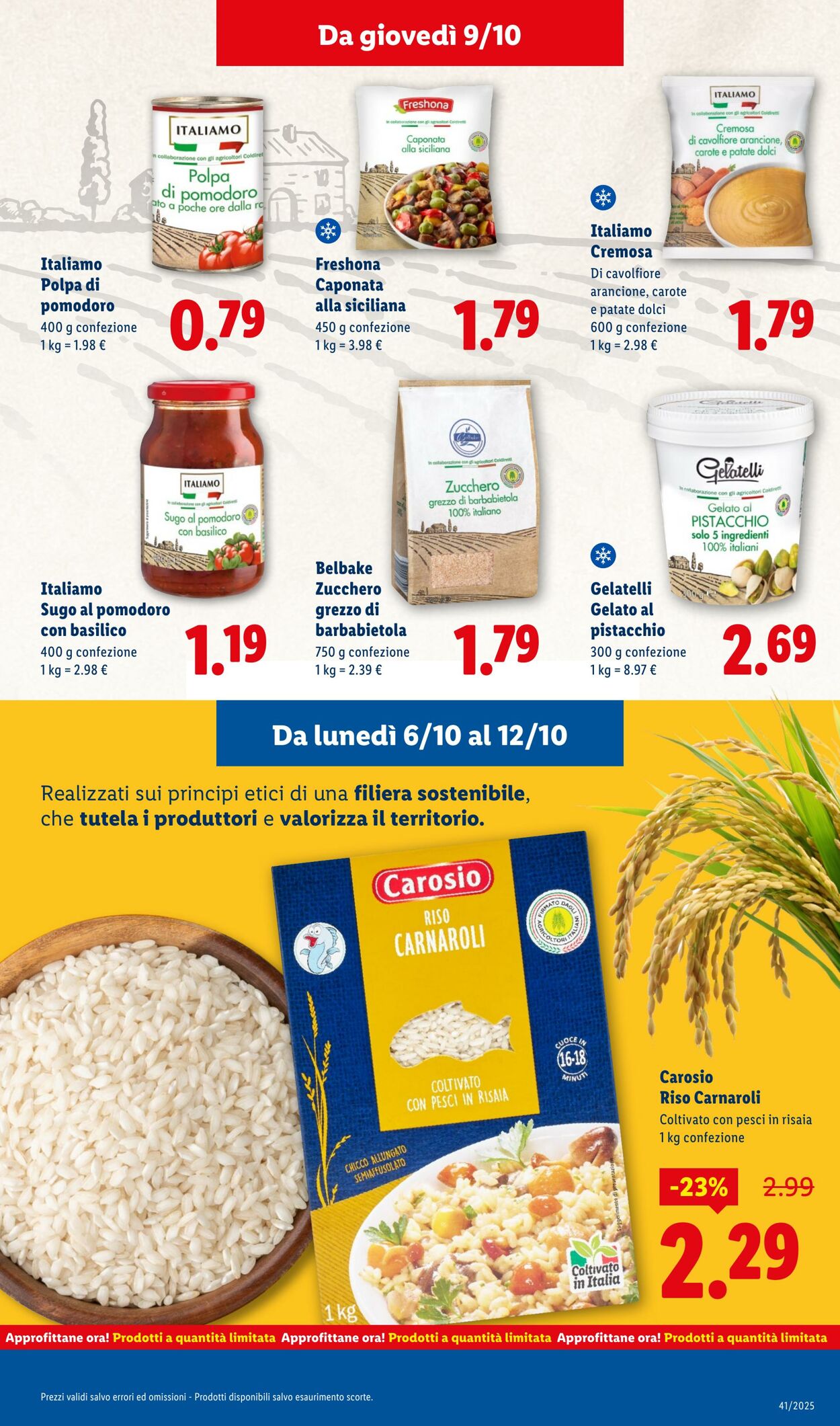 Volantino Lidl 06.10.2025 - 12.10.2025