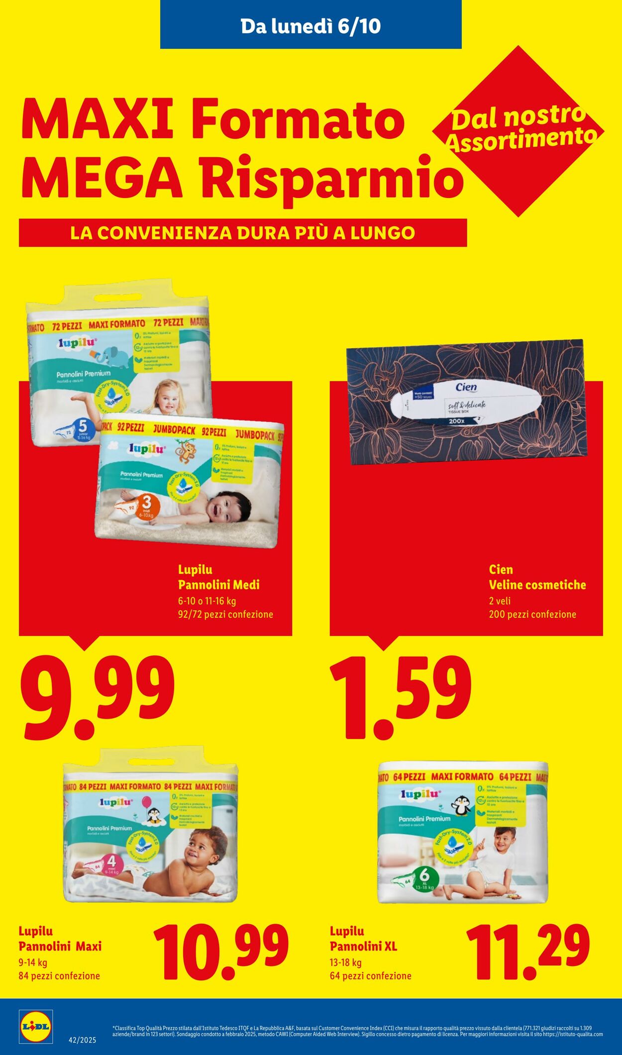 Volantino Lidl 06.10.2025 - 12.10.2025