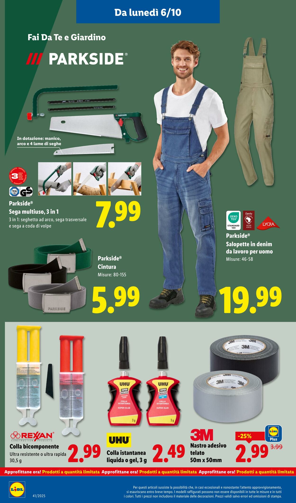 Volantino Lidl 06.10.2025 - 12.10.2025