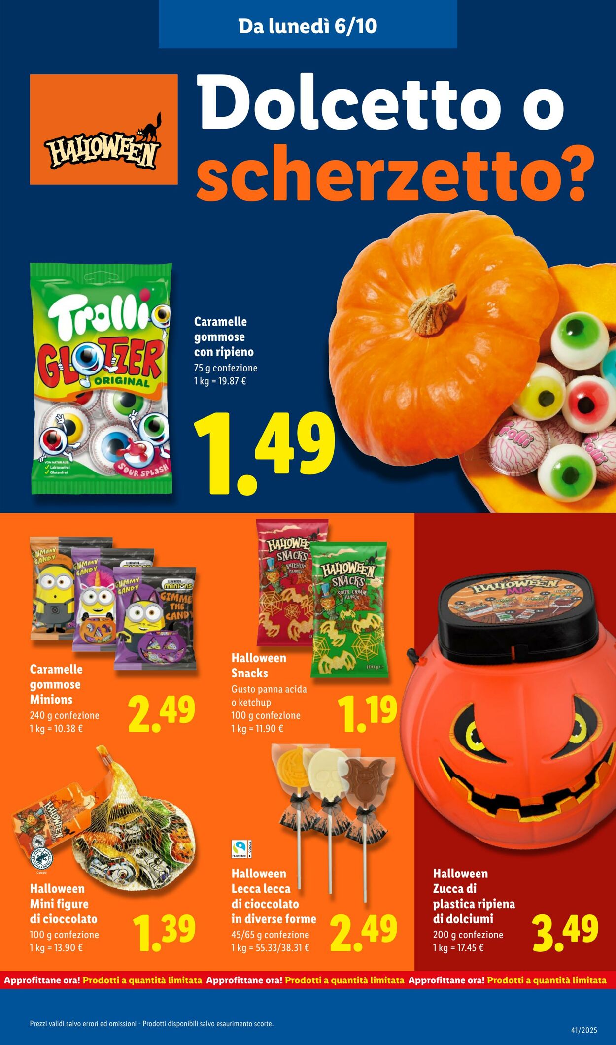 Volantino Lidl 06.10.2025 - 12.10.2025