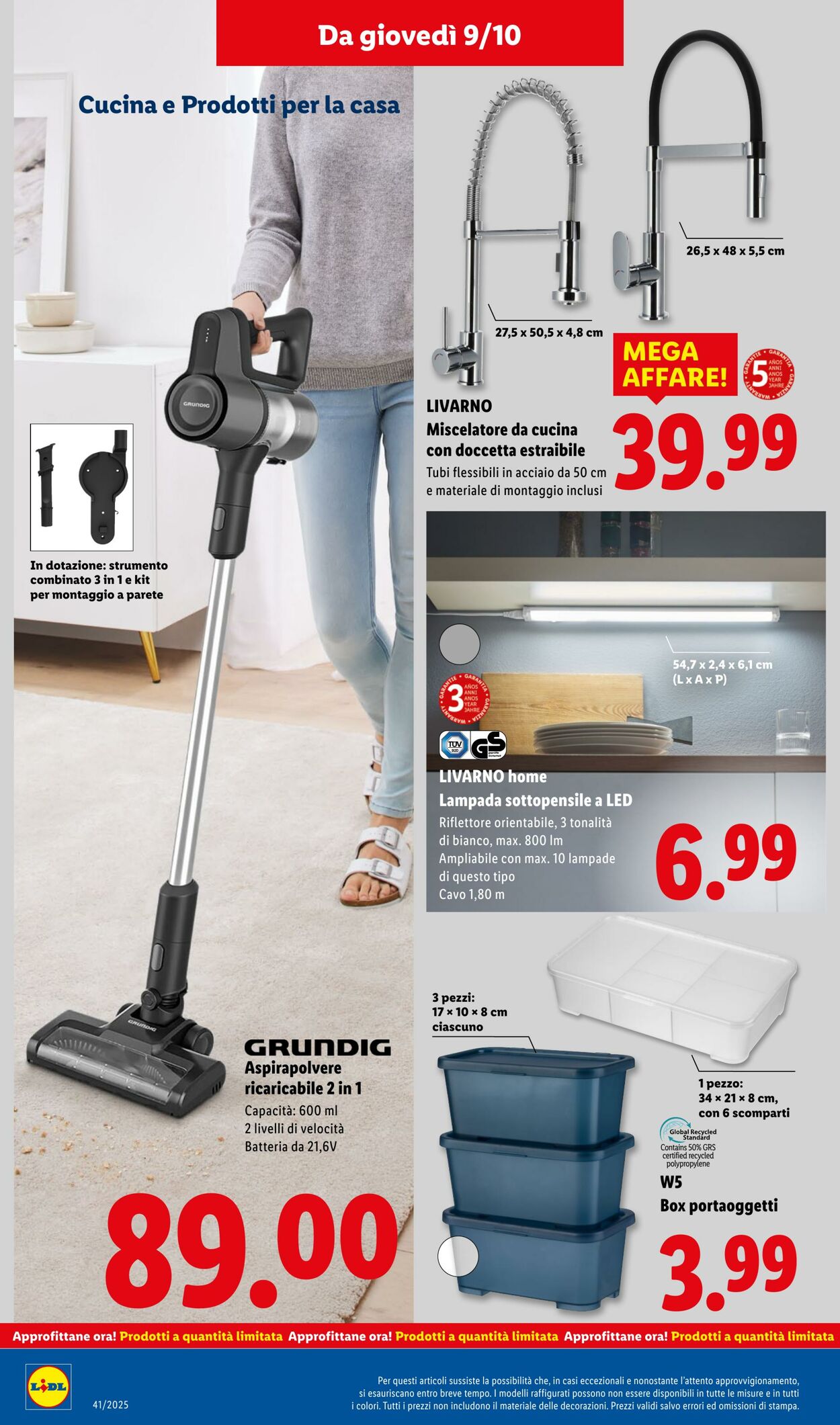 Volantino Lidl 06.10.2025 - 12.10.2025