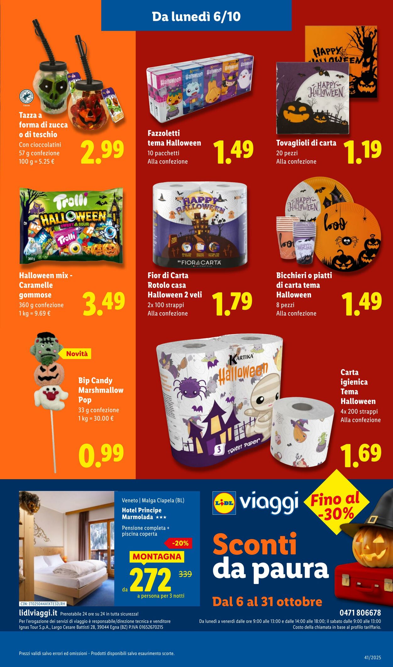 Volantino Lidl 06.10.2025 - 12.10.2025