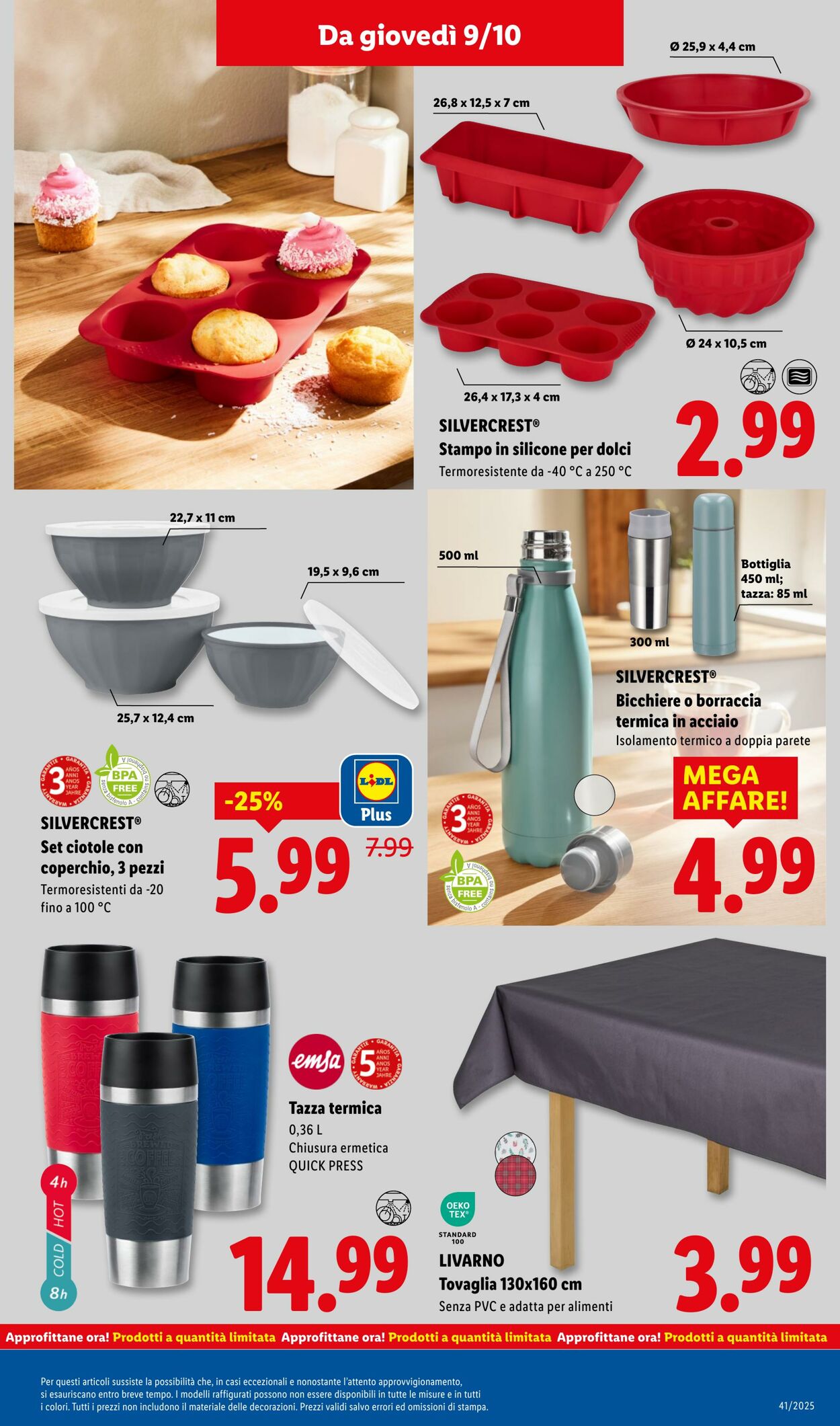 Volantino Lidl 06.10.2025 - 12.10.2025