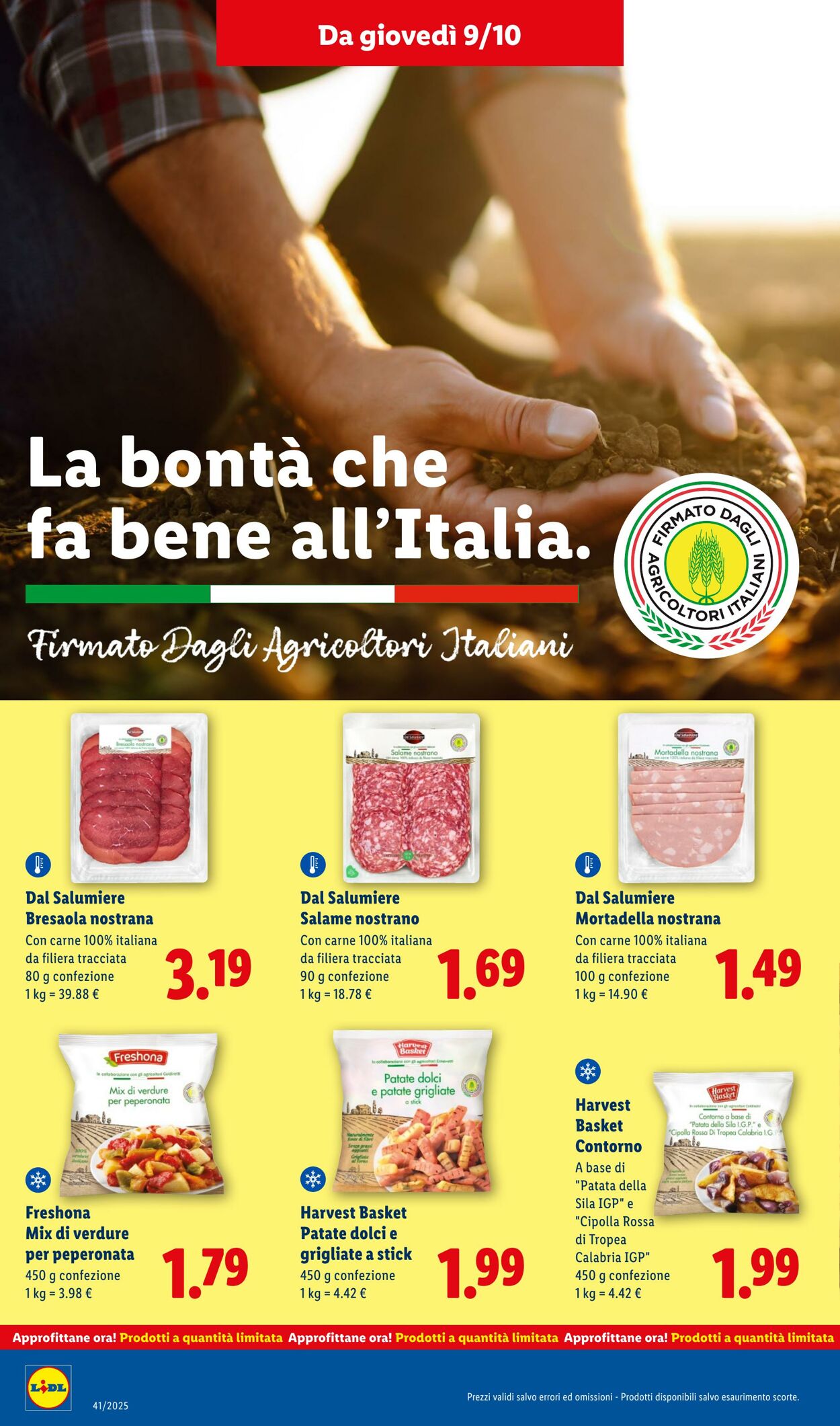 Volantino Lidl 06.10.2025 - 12.10.2025