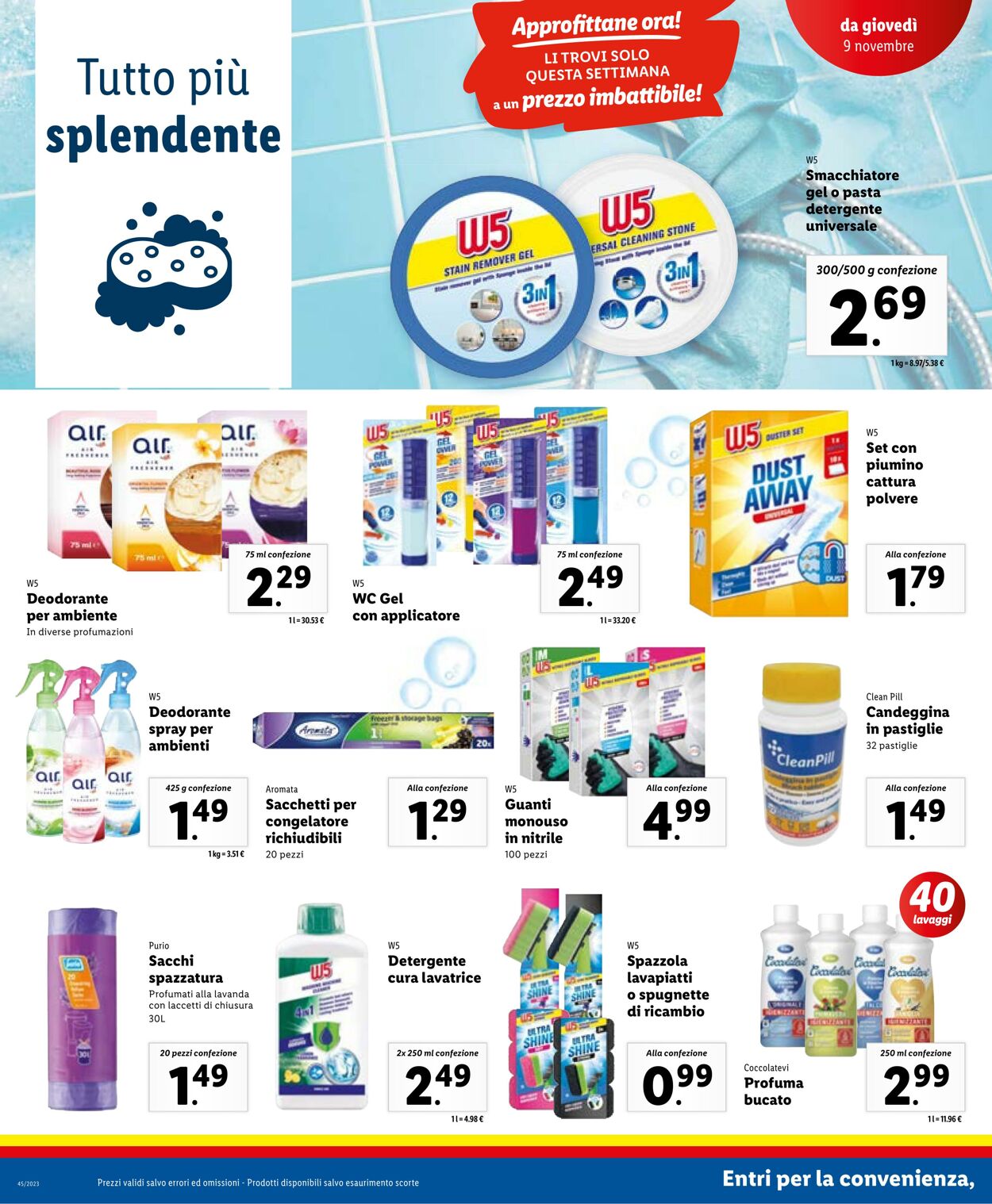 Volantino Lidl 06.11.2023 - 12.11.2023