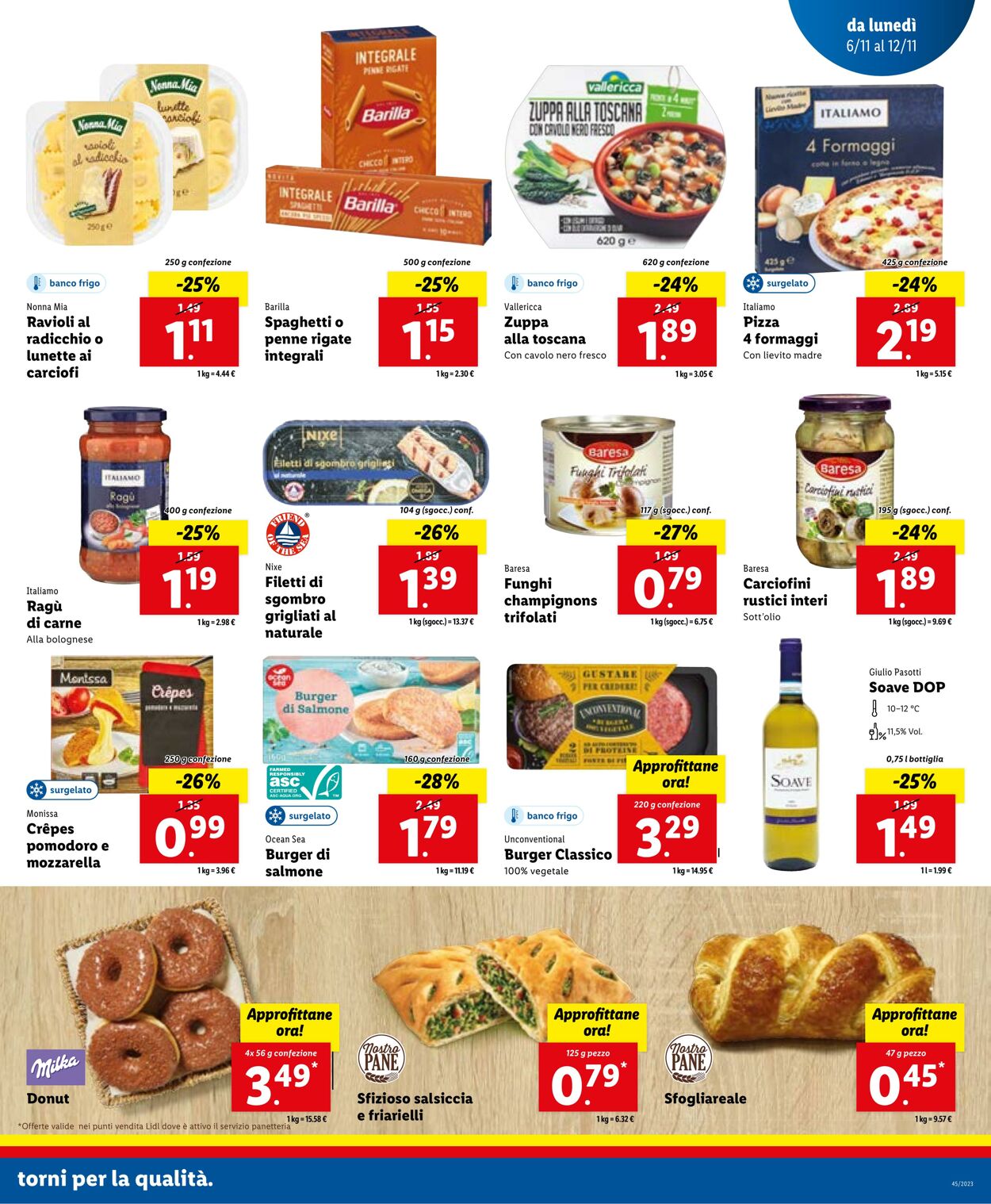 Volantino Lidl 06.11.2023 - 12.11.2023