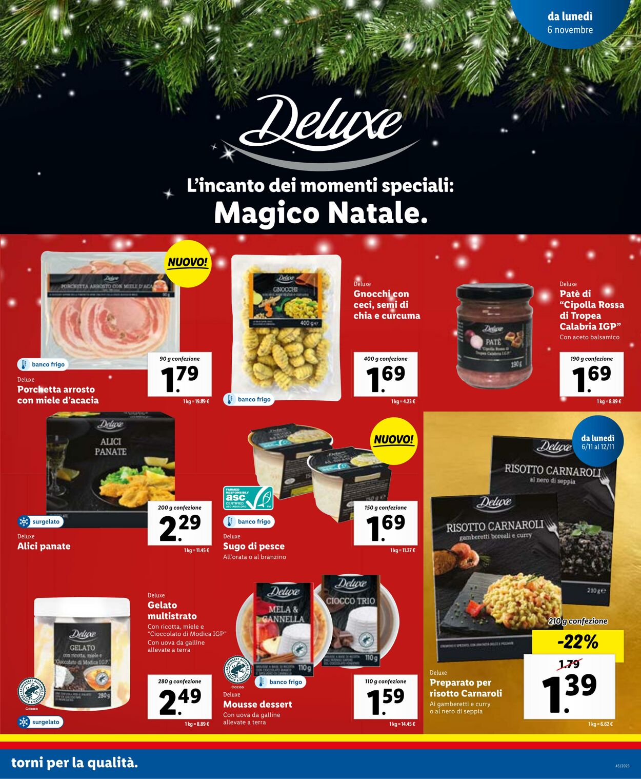 Volantino Lidl 06.11.2023 - 12.11.2023