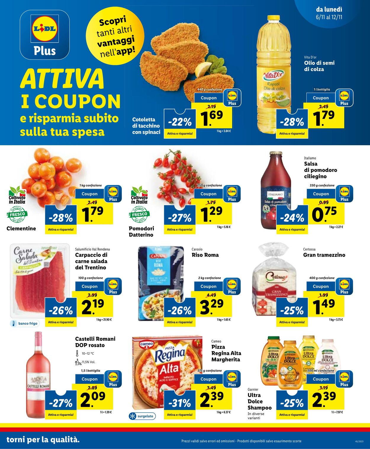 Volantino Lidl 06.11.2023 - 12.11.2023