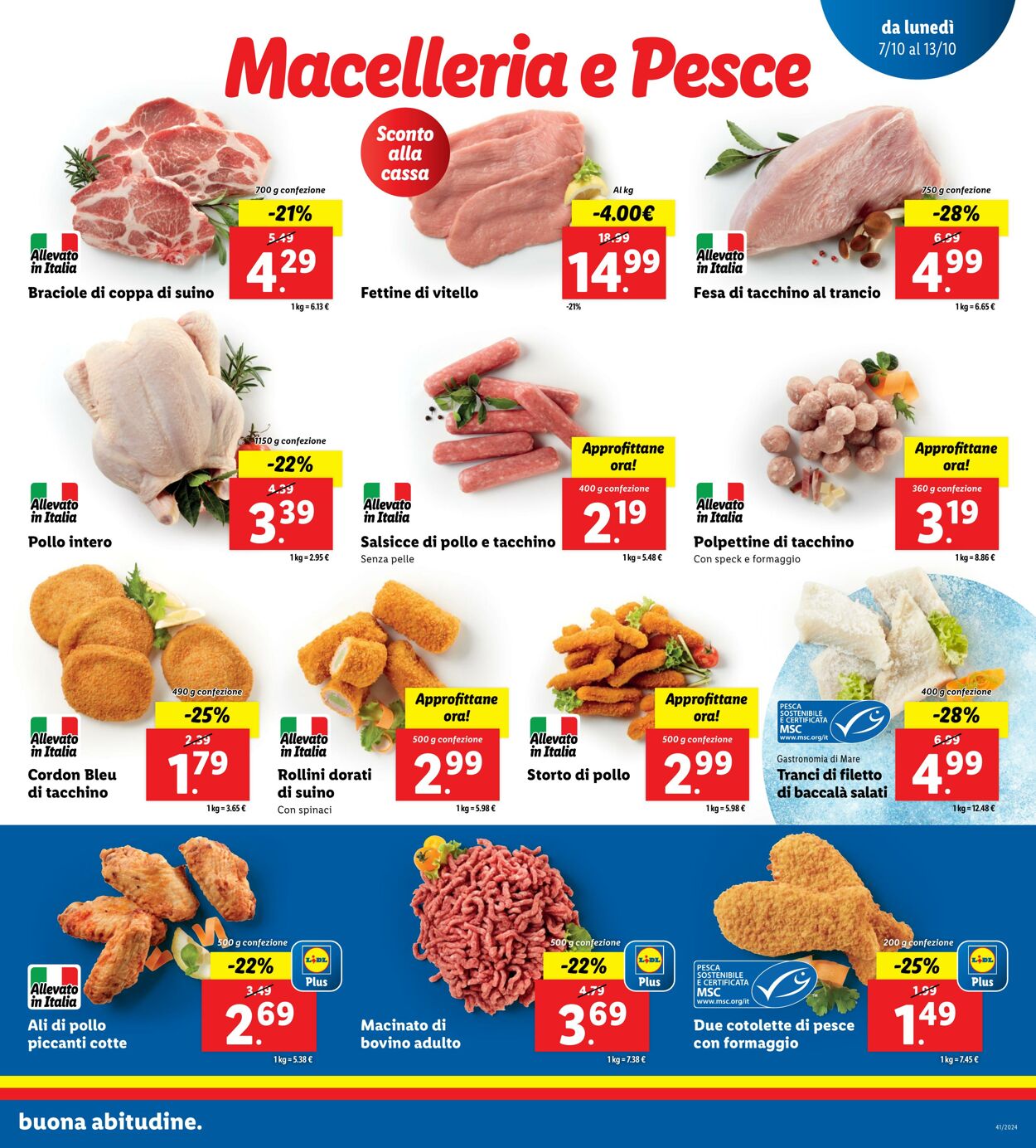 Volantino Lidl 07.10.2024 - 13.10.2024