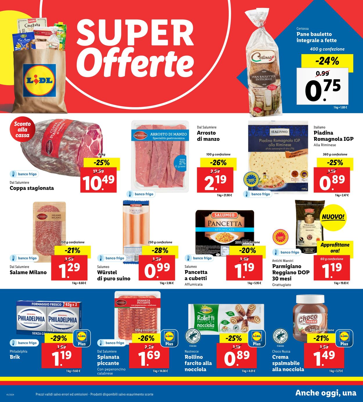 Volantino Lidl 07.10.2024 - 13.10.2024