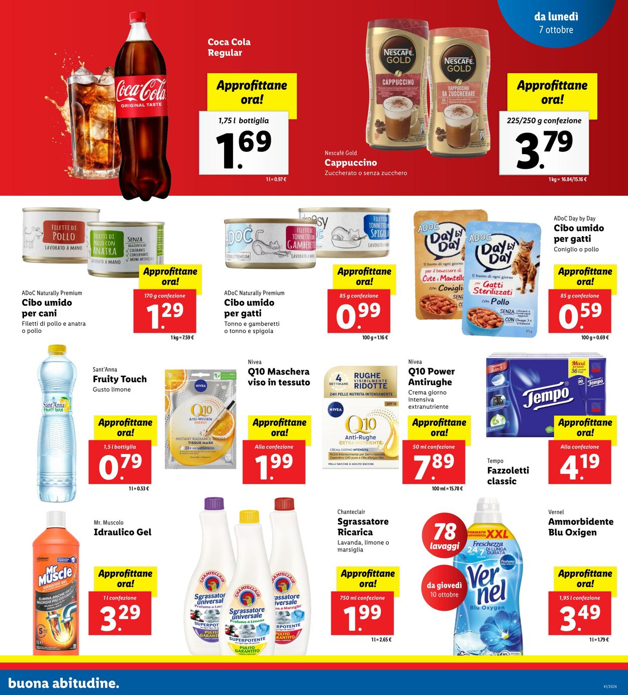 Volantino Lidl 07.10.2024 - 13.10.2024